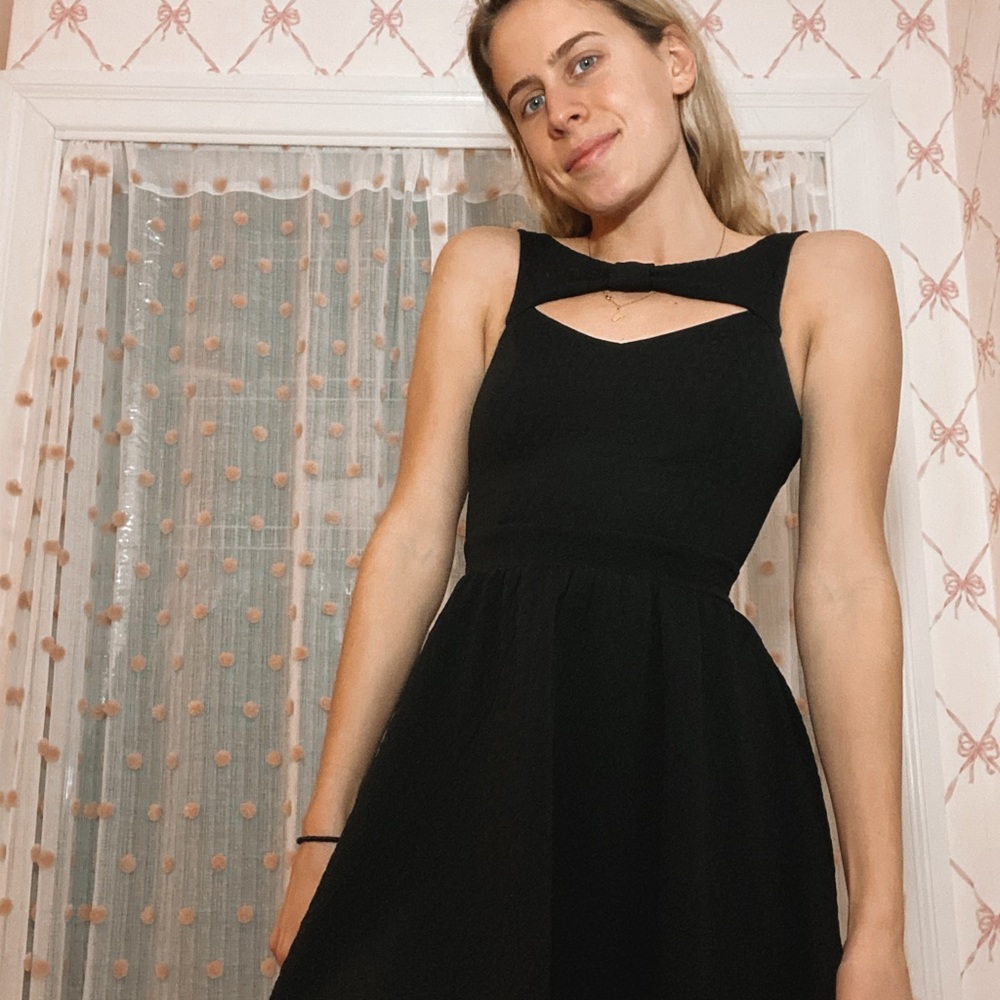 Little black classic dress